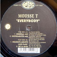 Mousse T - Mousse T - Everybody - Swing City