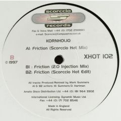 Kornholio - Kornholio - Friction - Scorchio