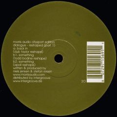 Dialogue - Dialogue - Reshaped (Part 1) - Morris / Audio