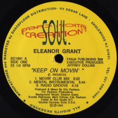 Eleanor Grant - Eleanor Grant - Keep On Movin - Soul Creation