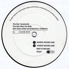 John B - John B - Translocation - Shoebox