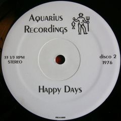 Paul Jacobs - Paul Jacobs - Happy Days - 	Aquarius Recordings