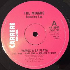 The Miamis Featuring Lou - The Miamis Featuring Lou - Vamos A La Playa - Carrere