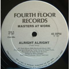 Masters At Work - Masters At Work - Alright Alright - Fourth Floor