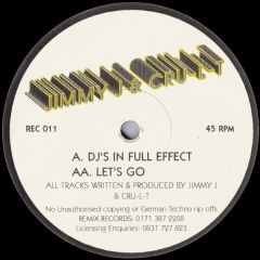 Jimmy J & Cru-L-T - Jimmy J & Cru-L-T - DJ's In Full Effect - Remix Records