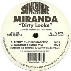 Miranda - Miranda - Dirty Looks - Sunshine Entertainment