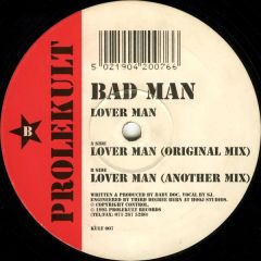 Bad Man - Bad Man - Lover Man - Prolekult