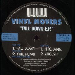 Vinyl Movers - Vinyl Movers - Fall Down EP - Nice 'N' Ripe