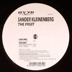 Sander Kleinenberg - Sander Kleinenberg - The Fruit - Oxyd Records