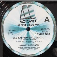 Smokey Robinson - Smokey Robinson - Old Fashioned Love - Motown