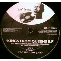 Davidson Ospina - Davidson Ospina - Kings From Queens EP - Jus Trax