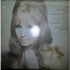 Barbra Streisand - Barbra Streisand - Barbra Streisands Greatests Hits - CBS