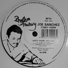 Joe Sanchez - Funky Horn Ii - Rhythm Factory Records