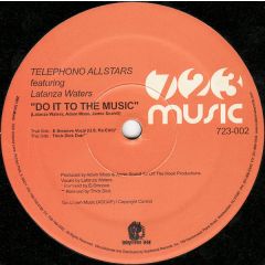 Telephono Allstars Ft L Waters - Telephono Allstars Ft L Waters - Do It To The Music (Remixes) - 723
