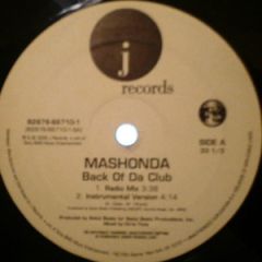 Mashonda - Mashonda - Back Of Da Club - J Records