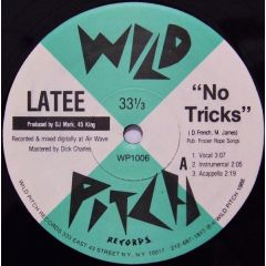 Latee - Latee - No Tricks - Wild Pitch Re-Press