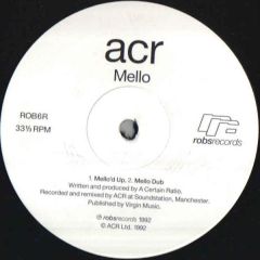 A Certain Ratio - A Certain Ratio - Mello / 27 Forever (Remixes) - Robs Records