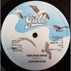 Cleveland Eaton  - Cleveland Eaton  - Bama Boogis Woogie (Blue Vinyl) - Gull