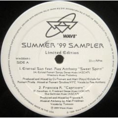 Wave Summer Sampler 99 - Wave Summer Sampler 99 - Sweet Spirit/Capricorn/Matty's Funk - Wave