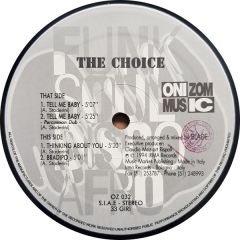 The Choice - The Choice - Tell Me Baby - Onizom Music