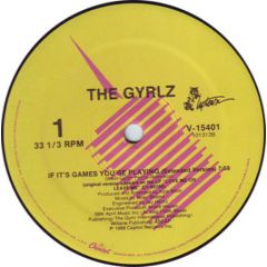 The Gyrlz - The Gyrlz - If It's Games You'Re Playing - Capitol