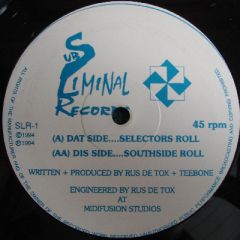 DJ Rus De Tox & Teebone - DJ Rus De Tox & Teebone - Selectors Roll / Southside Roll - Subliminal Records (UK)