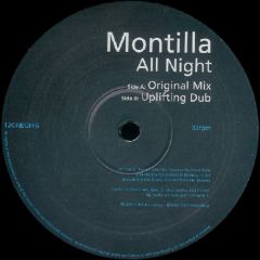 Montilla - All Night - 1-Off Recordings