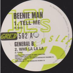 Beenie Man - Beenie Man - Tell Me / Who La La La - Greensleeves
