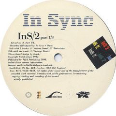 In Sync + Pluto - In Sync + Pluto - Ratcatcher EP - Irdial Discs