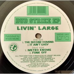Livin' Large - Livin' Large - Dub Strike EP - Rise N Shine