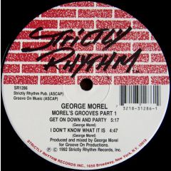 Morel's Grooves - Morel's Grooves - Part 1 - Strictly Rhythm