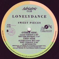 Lonely Dance - Lonely Dance - Sweet Pieces - Adriatic Club