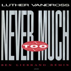 Luther Vandross - Luther Vandross - Never Too Much - Epic