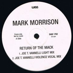 Mark Morrison - Mark Morrison - Return Of The Mack (Remixes) - WEA