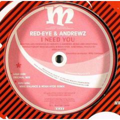 Redeye & Andrewz - Redeye & Andrewz - I Need You - Molacacho Records