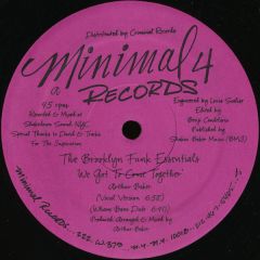 Brooklyn Funk Essentials - Brooklyn Funk Essentials - We Got To Come Together - Minimal
