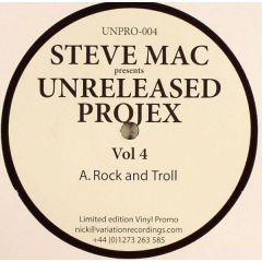 Steve Mac - Steve Mac - Unreleased Projex Volume 4 - White