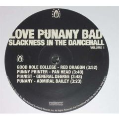 Various Artists - Various Artists - Love Punany Bad - Priority