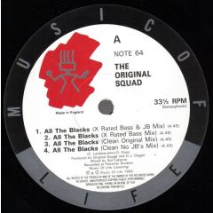 The Original Squad - The Original Squad - All The Blacks - Music Of Life