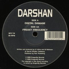Darshan - Darshan - Digital Damage/Freaky Frequency - Dragonfly