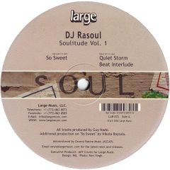 DJ Rasoul - DJ Rasoul - Soulitude Vol 1 - Large