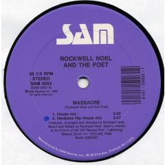 Rockwell Noel & The Poet - Rockwell Noel & The Poet - Massacre - Sam Records