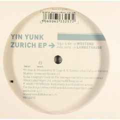 Yin & Yunk - Yin & Yunk - Zurich EP - Musiq