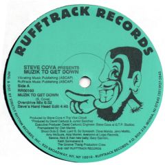 Steve Cova - Steve Cova - Muzik To Get Down - Rufftrack