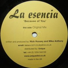 La Esencia - La Esencia - Because Of You - Manh 1