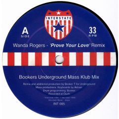 Wanda Rogers - Wanda Rogers - Prove Your Love (Remix) - Interstate Records