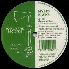 Myles Kayne - Myles Kayne - Visions Of Love - Tomohawk Records