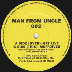 Brisk & Intense - Brisk & Intense - Get Live (Remix) - Man From Uncle Records