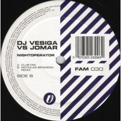 DJ Vesiga Vs Jomar - DJ Vesiga Vs Jomar - Nightoperator - Five Am
