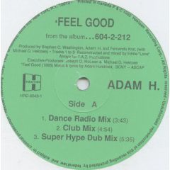 Adam H. - Adam H. - Feel Good - Hektoen Recording